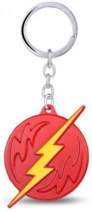 Arkanum ARK1035 Flash Logo Barry Allen Flash Superhero Metal Keyring Key Chain