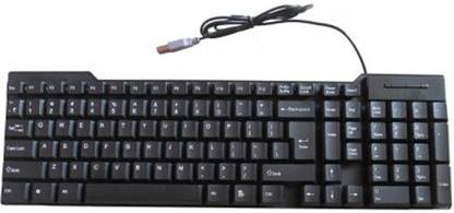 SP mo0center-27 Wired USB Standard Desktop Keyboard Compatible with Desktop, Laptop, Mac