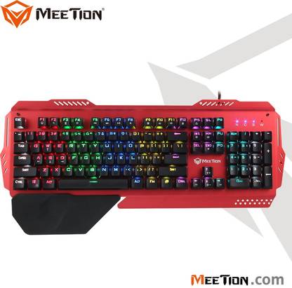 Meetion MT-MK20 Wired USB Standard Gaming Keyboard Compatible with Desktop, Laptop, Mac