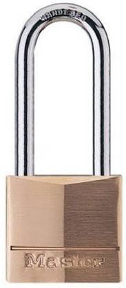 Master Lock Padlock, Solid Brass Lock, 1-9/16 in. Wide, 140DLH -- 1 p Padlock