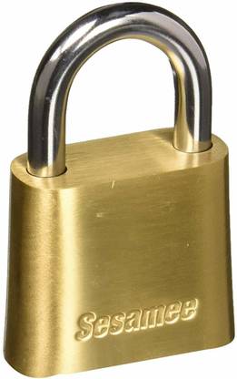 Sesamee Ccl Security Products K436 1-7/8 Inch 4-Dial Brass Combinatigol Lock