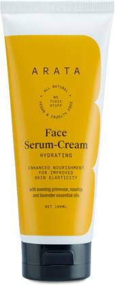 ARATA Hydrating Face Serum-Cream | Non-Greasy | Improves Elasticity | Vegan