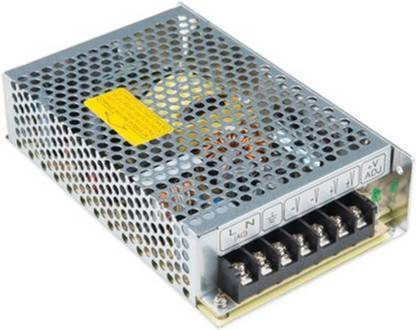 sheetal traders 12V 10A 120W DC Switching Switch Power Supply for Pixel Light, LED Strip, CCTV, etc. 12V 10A 120W 120 Watts PSU  (Silver) 120 Watts Computer PSU with 3 SATA Cables
