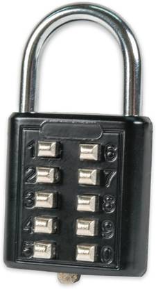 FJM Security SX-579 Push Button Combination Padlock -- 1 [CAT Safety Lock