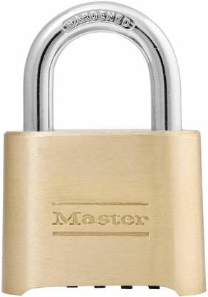 Master Lock 2 Pack 175D 2\ Wide Re-Settable Combination Padlock Hardene Safety Lock
