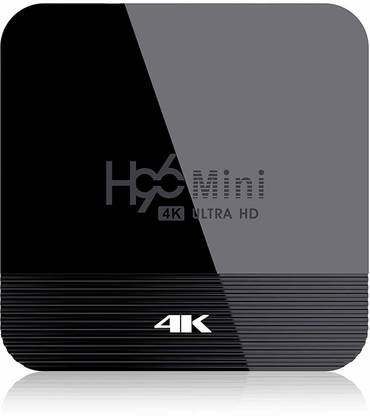 RAMPOTOX H96 Mini H8 RK3228A 2G RAM 16G ROM 5G WiFi Bluetooth 4.0 Android 9.0 4K H.265 VP9 Voice Control TV Box Support Google Assistant HD Netflix 4K Media Streaming Device