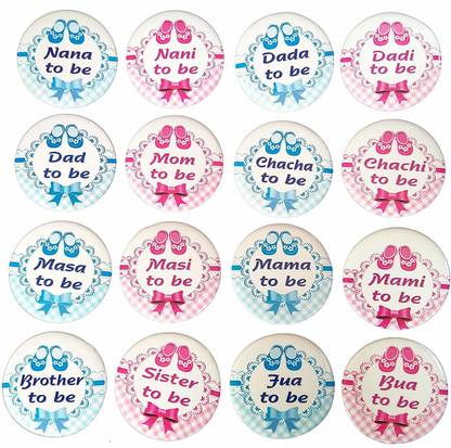 Party Hour Phrases & Sayings Badge