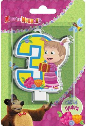 Masha And The Bear Cake Topper