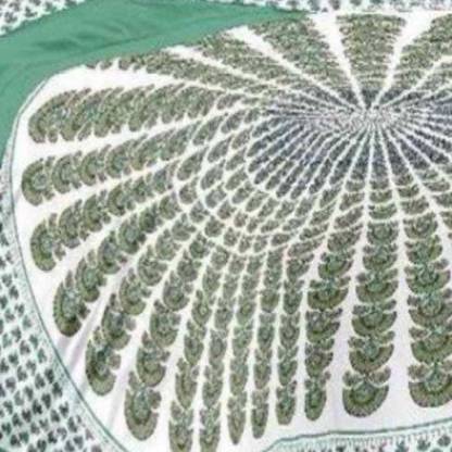 ITZ 299 TC Cotton Double Printed Flat Bedsheet