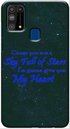HEXAcase Back Cover for Samsung Galaxy M31 Back Cover / Samsung Galaxy M31 Mobile Back Cover