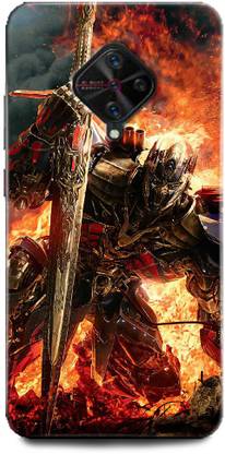 INDICRAFT Back Cover for Vivo S1 Pro / Vivo 1920 AUTOBOT, TRANSFORMERS, OPTIMUS PRIME, ROBOT, WAR