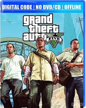 GTA 5 Grand Theft Auto V | Digital Download Code | Offline | PC Game Remastered Edition