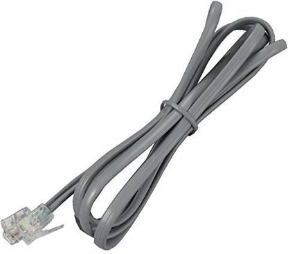 DREAMTECH Patch Cable 1 m RJ11 Telephone Line Cable
