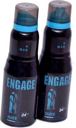 Engage Combo of 2 Mate Deodorants Deodorant Spray  -  For Men