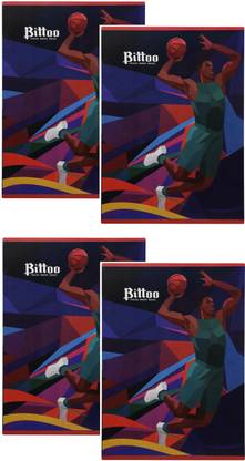 Bittoo Full Size Exercise Book Regular Notebook 60 Pages