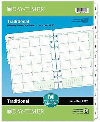 Day-Timer B07QM9FSPK A4 Diary Unruled 100 Pages