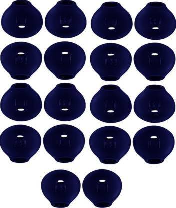 BUM Silicone Soft Earbuds In The Ear Headphone Cushion (Pack of 18, Blue) In The Ear Headphone Cushion