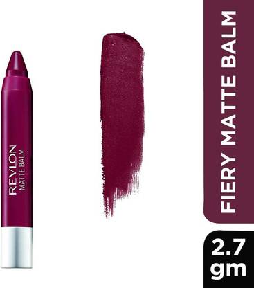 Revlon Matte Lip Balm - Fiery Shade 270 Fiery