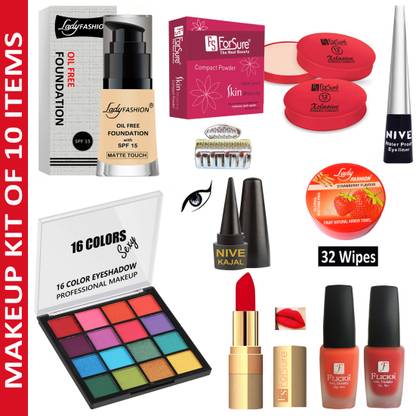 ForSure 5G Makeup Kit of 10 Items MKB57