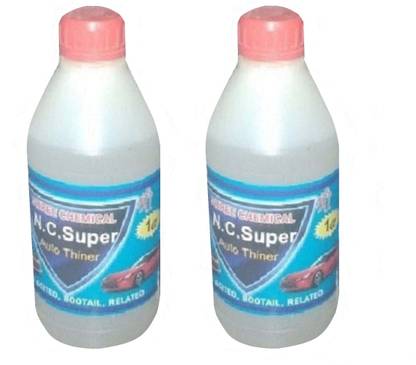 SHREE AUTO THINER CHEMICAL 1 LTR (PACK OF 2) Car Washing Liquid