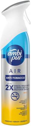 Ambipur Citrus Fresh, ANTI TOBACCO AIR FRESHENER Spray ANTI TOBACCO 2X Odour Eliminating Air Freshener Spray