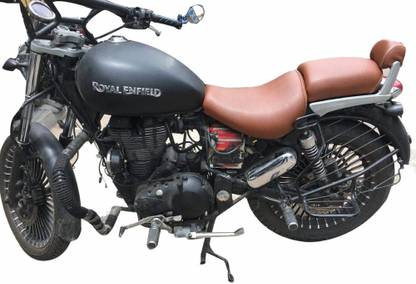 Sahara Seats Thunderbird 350/500 Brown seat Cover Split Bike Seat Cover For Royal Enfield Thunder Bird 350, Thunder Bird 500