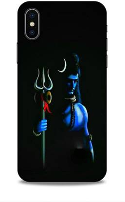 MAPPLE Back Cover for Apple iPhone X (Mahadev / Mahakal / Shiv)