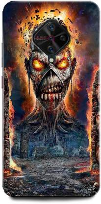 Inditex Back Cover for Vivo S1 Pro/1920 Ghost, skull, Horror, Fireman