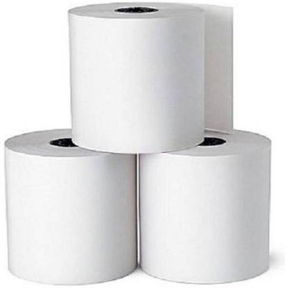 DRMS STORE DRMS 3 Inch Thermal Paper Roll For POS System, Billing Machine,Thermal printer (pack of 10) Thermal Cash Register Paper