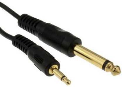 Troops AUX Cable 1.5 m DJ Aux Cable Mobile + DJ 3.5mm 1/8" Male Stereo to 6.35mm 1/4" Mono Male Stereo Audio Aux
