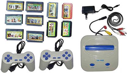 VK MART 8 Bit Tv Video Game Console With 10 Mix Cassettes n/a GB with mix games