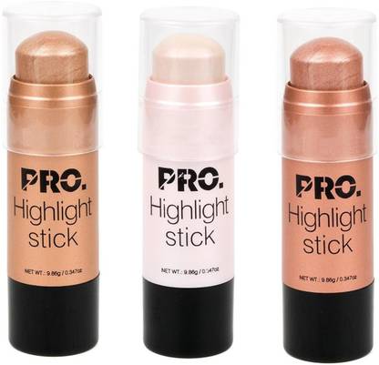 GLOWY Makeup &Shimmer Cream Bronzer pro highlighter stick Highlighter