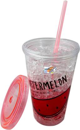 MAJESTIC BASKET Frosty Chiller/ Jar For Colder Beverages Opalware Frosty Freezer Beer Mug