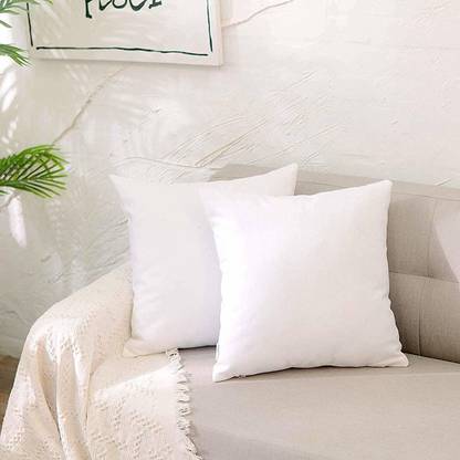 Texlux Microfibre Cushion Pack of 2 Solid