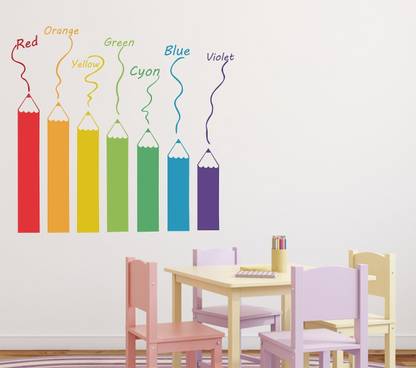 Venk Colours Large Pvc Vinyl Self Adhesive Wallsticker