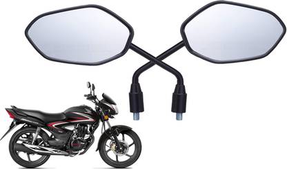 JCTEK Manual Rear View Mirror For Honda Universal For Bike