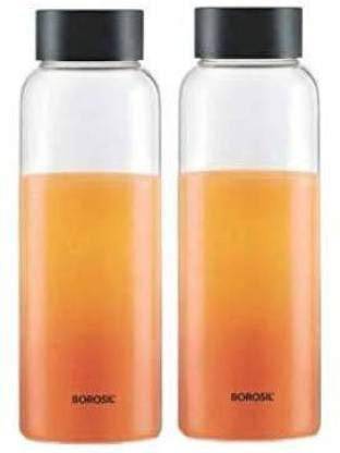 BOROSIL Crysto Slim Plain Glass Bottle sf2 1000 ml Bottle