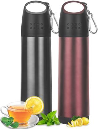 MANNATBHARTI H157 - COCO VACUUM FLASK WITH SOFT HANDLE (500 ML APPROX) 500 ml Tritan Flask