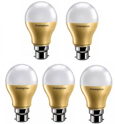 Crompton 9 W Basic Round B22 LED Bulb