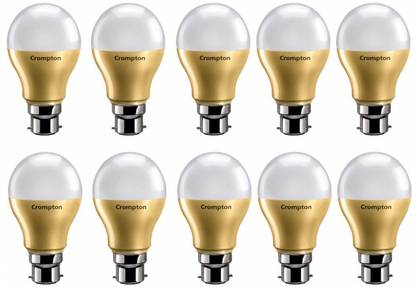 Crompton 7 W Basic Round B22 LED Bulb