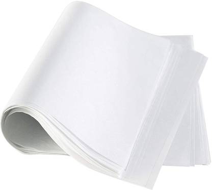 Bake world Parchment Paper Baking Sheets, 10x10 Inches Pre-Cut Non-Stick Greaseproof Baking Paper Liner Cookies Paper Sheet for Cook, Grill, Steam, Baking Pan White (100 Pieces) Parchment Paper