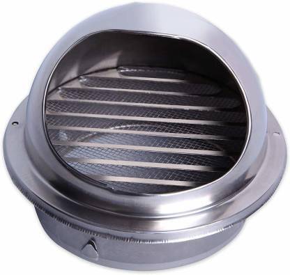 Kaff Steel Cowl Pipe Cover for Chimney, Size - 6" Cover to Avoid Birds Entering Chimney Pipe 6 Inch Chimney Pipe cowl cover Hose Pipe