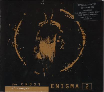 Enigma- The Cross Of Changes Limited Edition 24k Gold Plated CD Audio CD Limited Edition