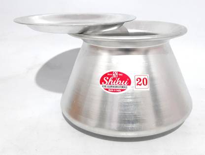 SHIBU ALUMINIUM JOINTLESS BIRYANI HANDI 4.3 LITRES Handi 4.3 L with Lid
