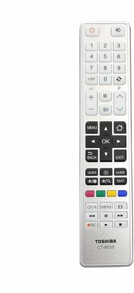 LipiWorld CT-8035 LCD LED Smart TV Remote Control Compatible for Toshiba Remote Controller