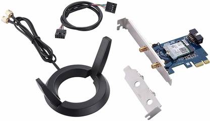 ASUS PCE-AC58BT Wireless Router 5 GHz 1733 Mbps Wifi Speed Dual Band Internal & External Antenna Access Point Mode