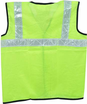 RE-FOX Reflective Safety Jacket Green sat of 5 Safety Jacket