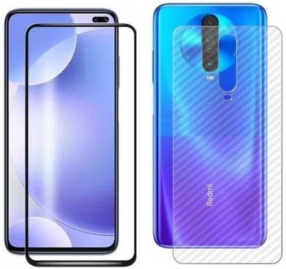 VaiMi Front and Back Tempered Glass for Poco X2