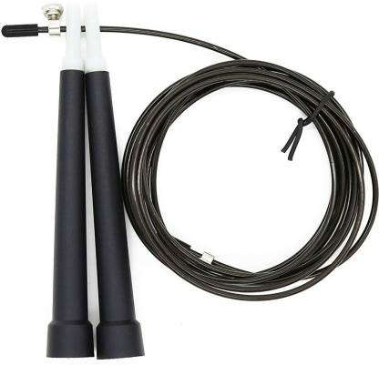 A.K Speed Skipping Rope for Men-Women|9Feet Long Adjustable Steel Cable Wire Jump Rope Speed Skipping Rope