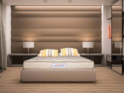 Librapaedics HR Foam and PU Foam 4 inch Queen PU Foam Mattress
